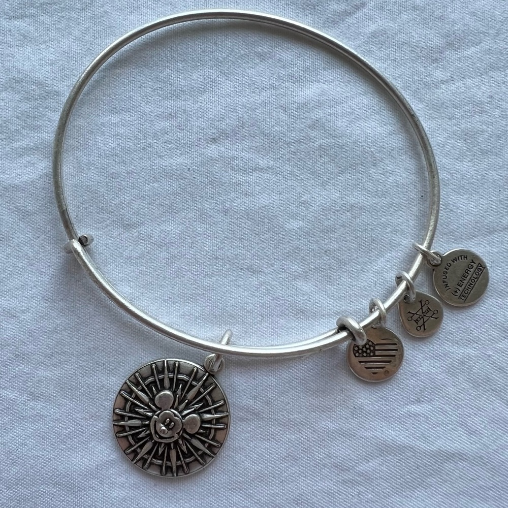 Disney Alex and Ani Mickey's Fun Wheel California Adventure Bangle Bracelet